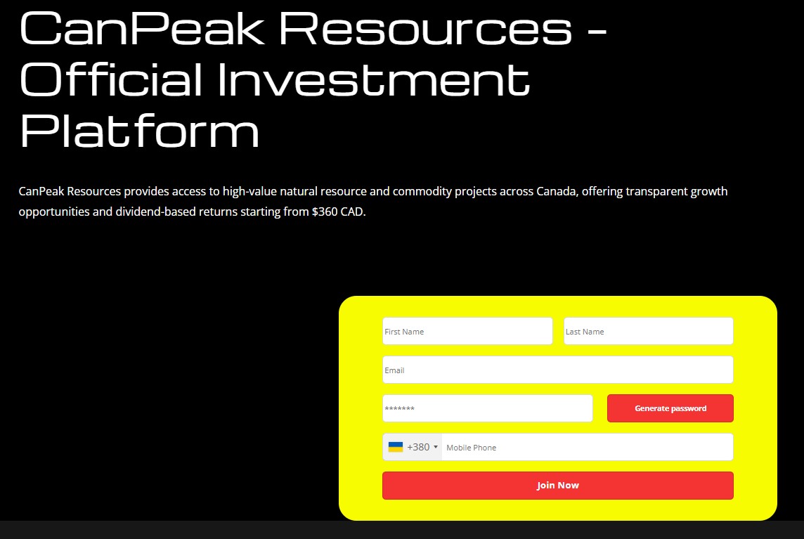 CanPeak Resources Review